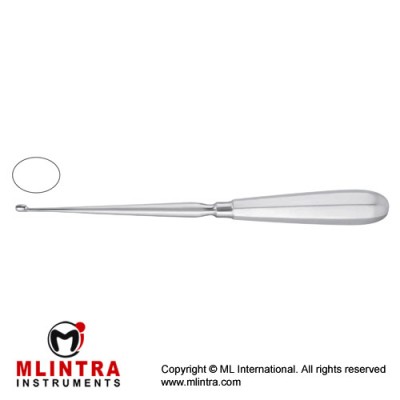 Simon Uterine Curette Sharp - Rigid Stainless Steel, 31 cm - 12 1/4" Cup Size 13.2 x 10.0 mm Simon Uterine Curette Sharp - Rigid Stainless Steel, 31 cm - 12 1/4" Cup Size 13.2 x 10.0 mm